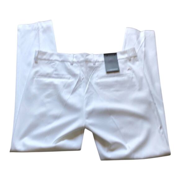 J.Lindeberg White Golf Pants Flat Front Straight Leg Men's Size 38/32" NWT - Picture 6 of 15